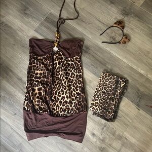 Leopard Print Dress (costume)